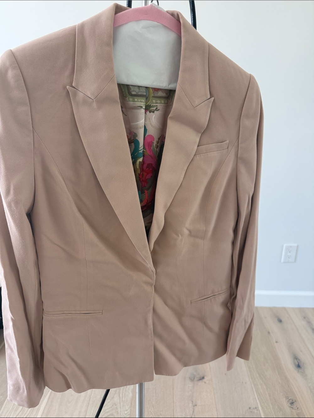 Ted Baker London Blush Pink Tailored Blazer